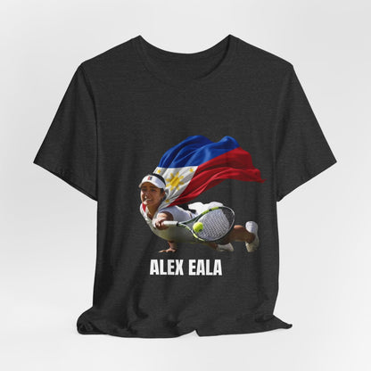 Tennis Superhero Tee — Philippine Flag Athlete Graphic