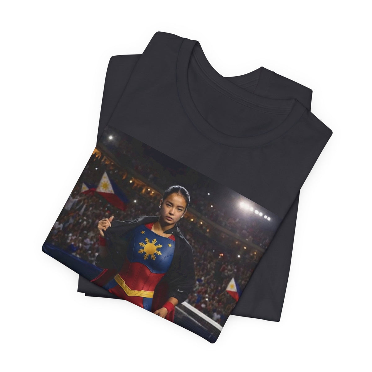 Alex Eala Tennis T‑Shirt — Filipino Tennis Star Photo Tee