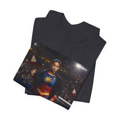 Alex Eala Tennis T‑Shirt — Filipino Tennis Star Photo Tee