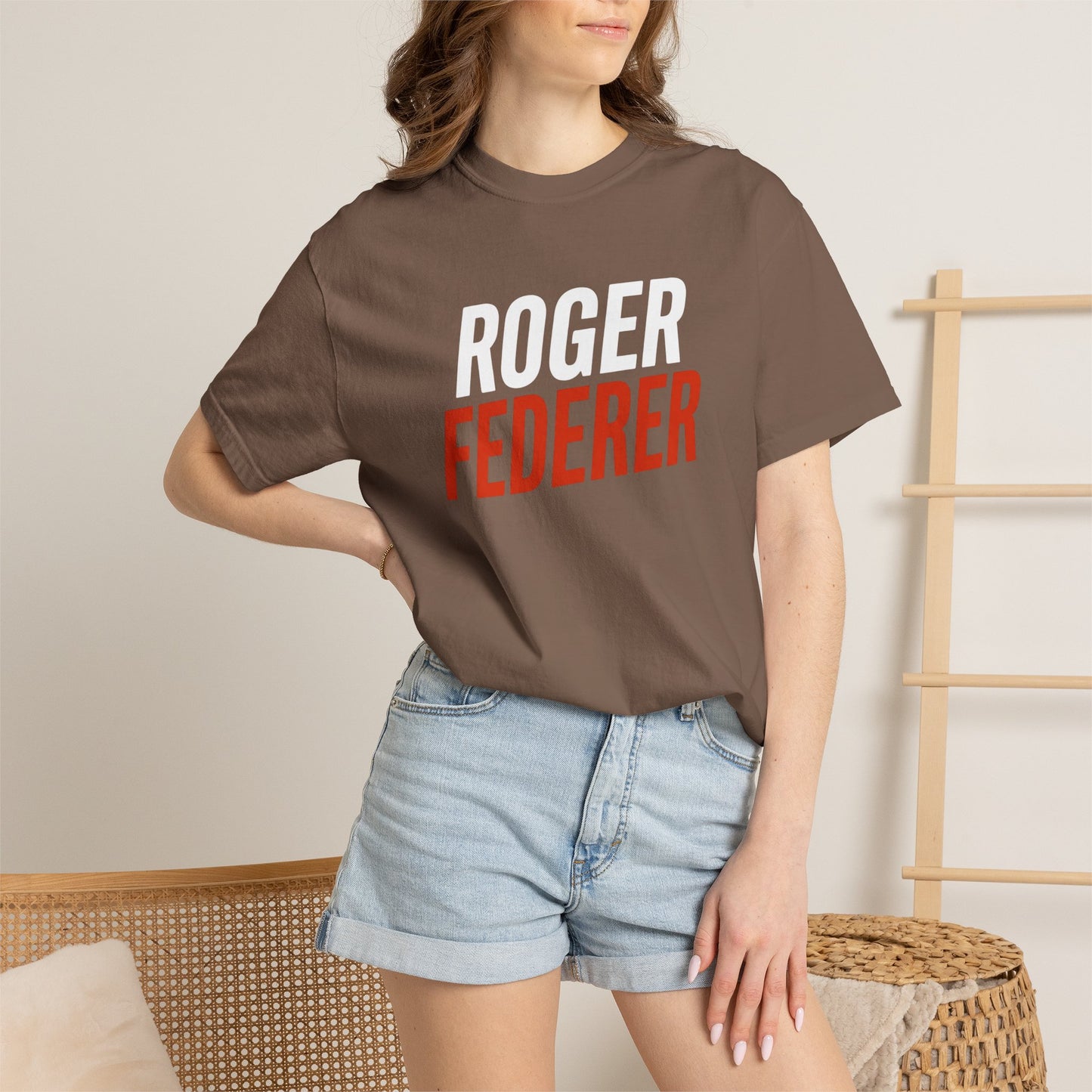 Roger Federer Retro Tennis T-Shirt