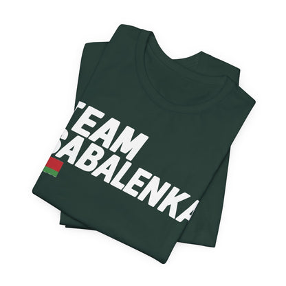 Team Sabalenka Minimalist Pan-African Flag T-shirt