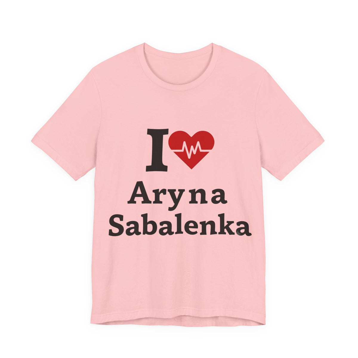 I love Aryna Sabalenka Tennis Fan T-shirts