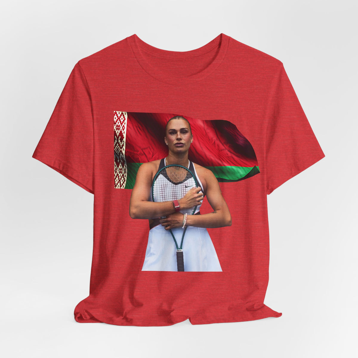 Tennis Player Aryna Sabalenka — Patriotic Athlete T-Shirt
