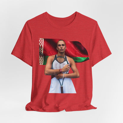 Tennis Player Aryna Sabalenka — Patriotic Athlete T-Shirt