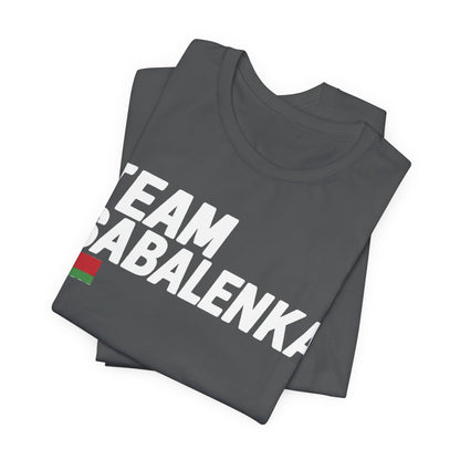 Team Sabalenka Minimalist Pan-African Flag T-shirt