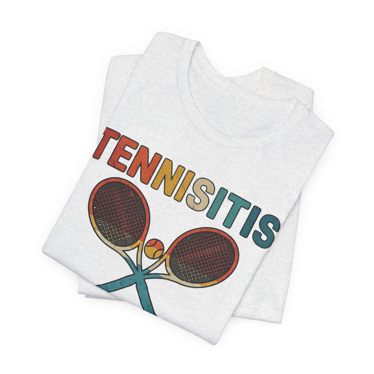 Tennisitis T-Shirt – Vintage Tennis Rackets Graphic Tee