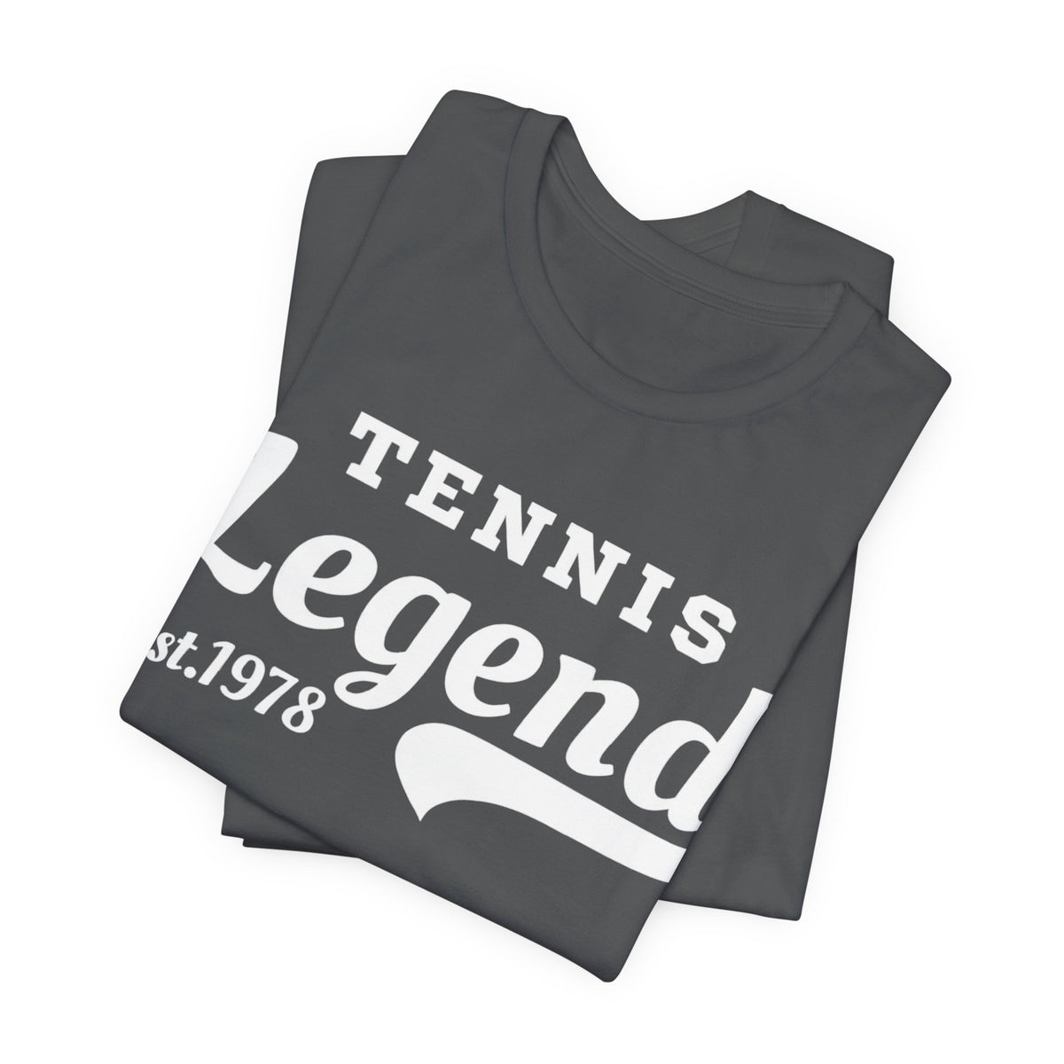 Tennis Legend Tee – Retro "Tennis Legend Est. 1978" Graphic Shirt