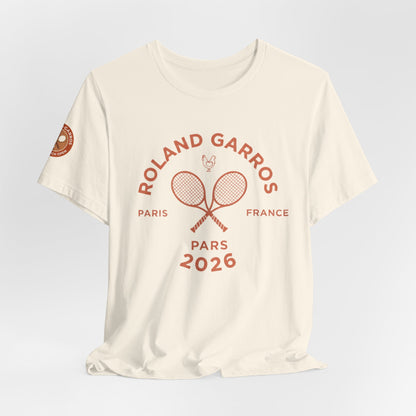 Roland Garros 2026 Tennis Tee – Paris Tournament Graphic T-Shirt