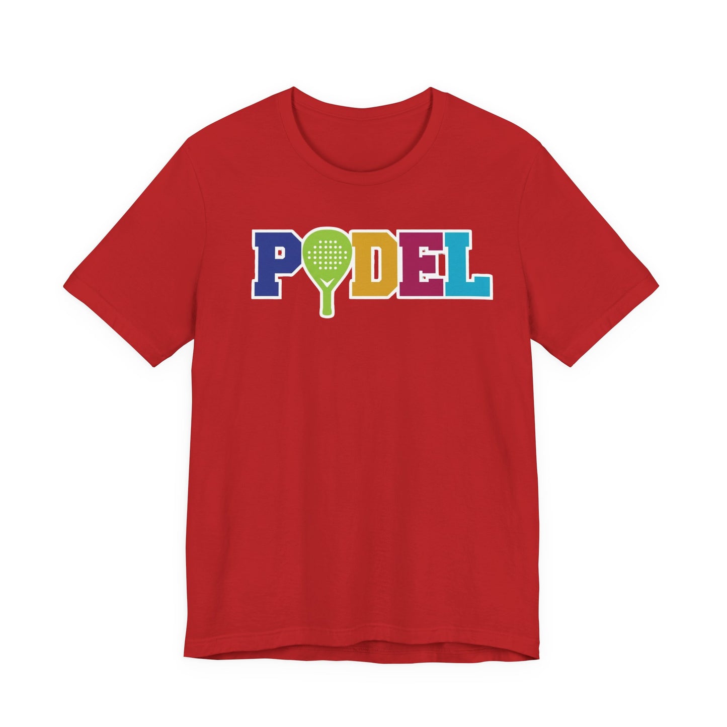 PÖDEL Paddle Tee – Colorful Pickleball Graphic T-Shirt