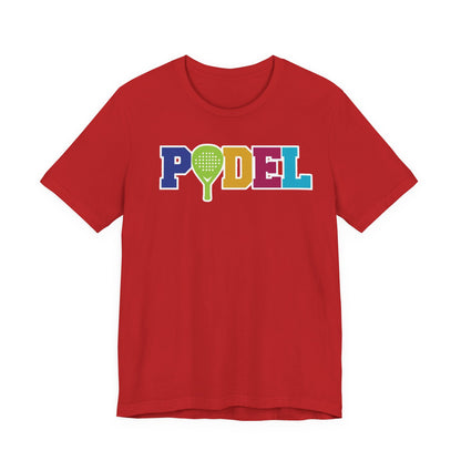 PÖDEL Paddle Tee – Colorful Pickleball Graphic T-Shirt