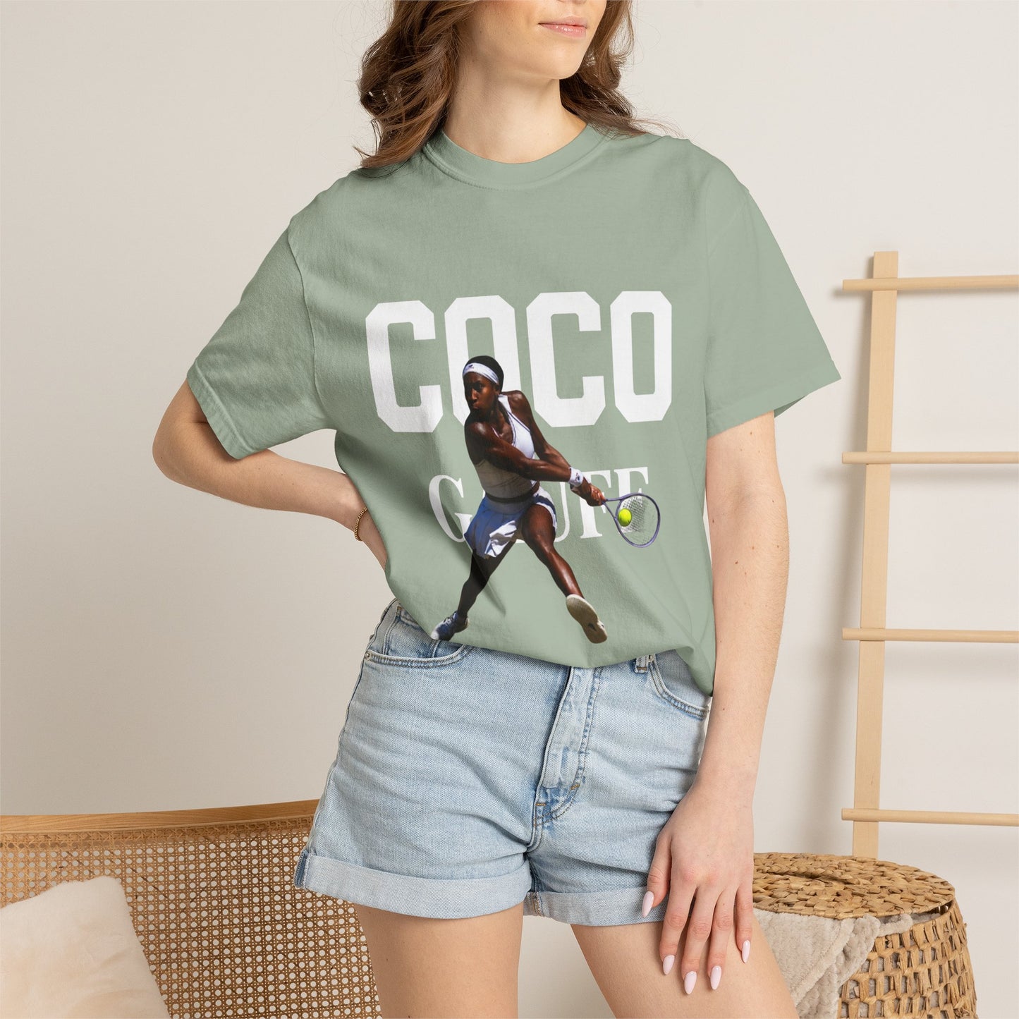 Coco Gauff Tennis Tee — Gauff 02 Champion Tennis T-Shirt