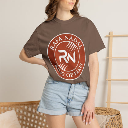 Rafa Nadal "King of Paris" T-Shirt — Vamos Tennis Fan Tee