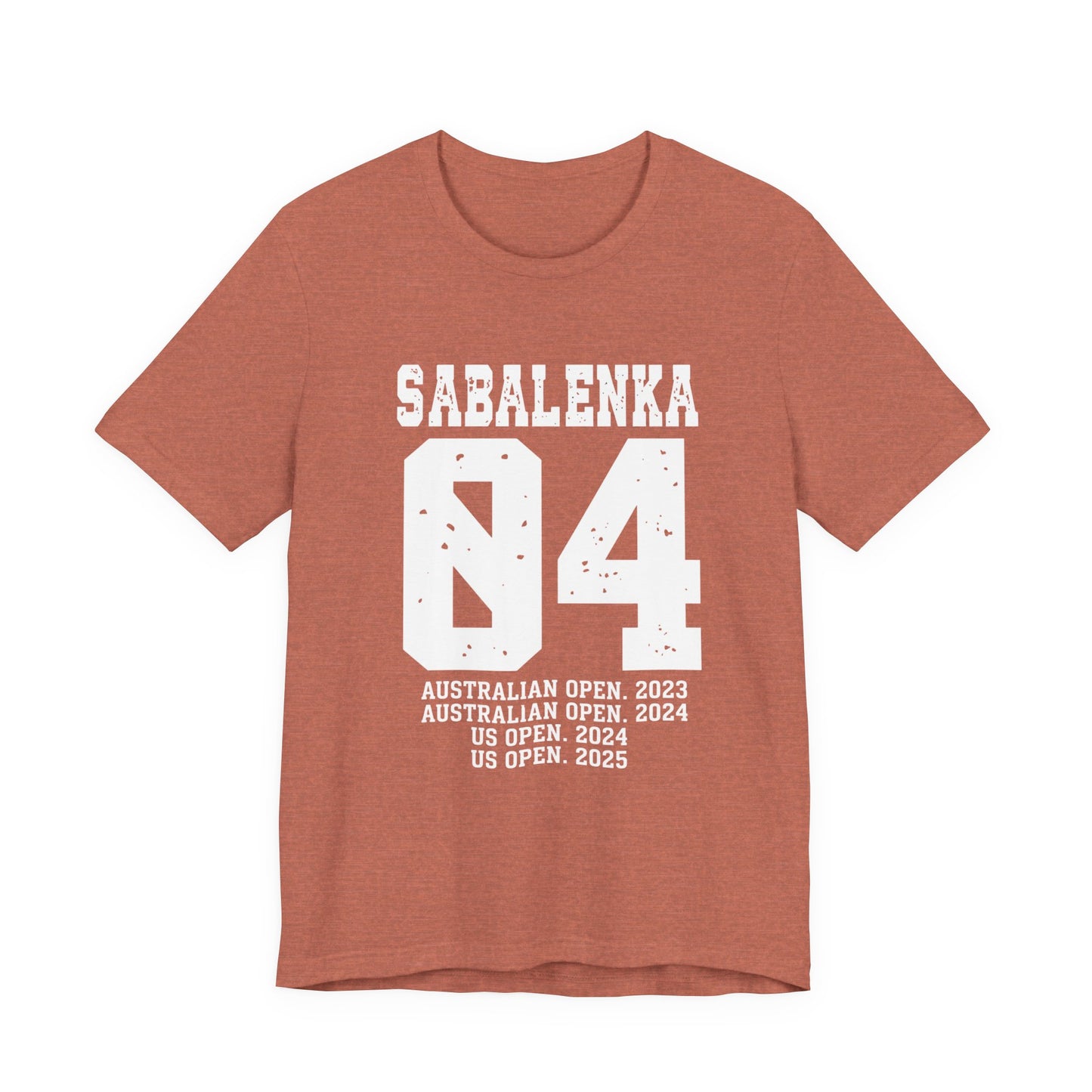 Sabalenka Short Sleeve Tee — Minimal Classic Blank T‑Shirt
