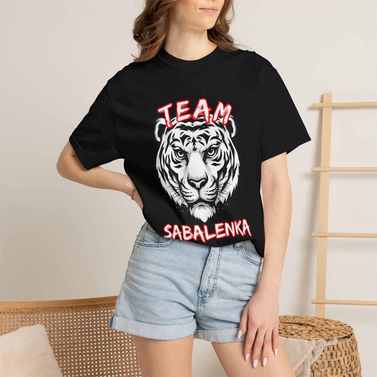 T-Shirt — Team Sabalenka Tiger Graphic Tee