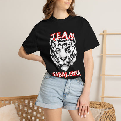 T-Shirt — Team Sabalenka Tiger Graphic Tee