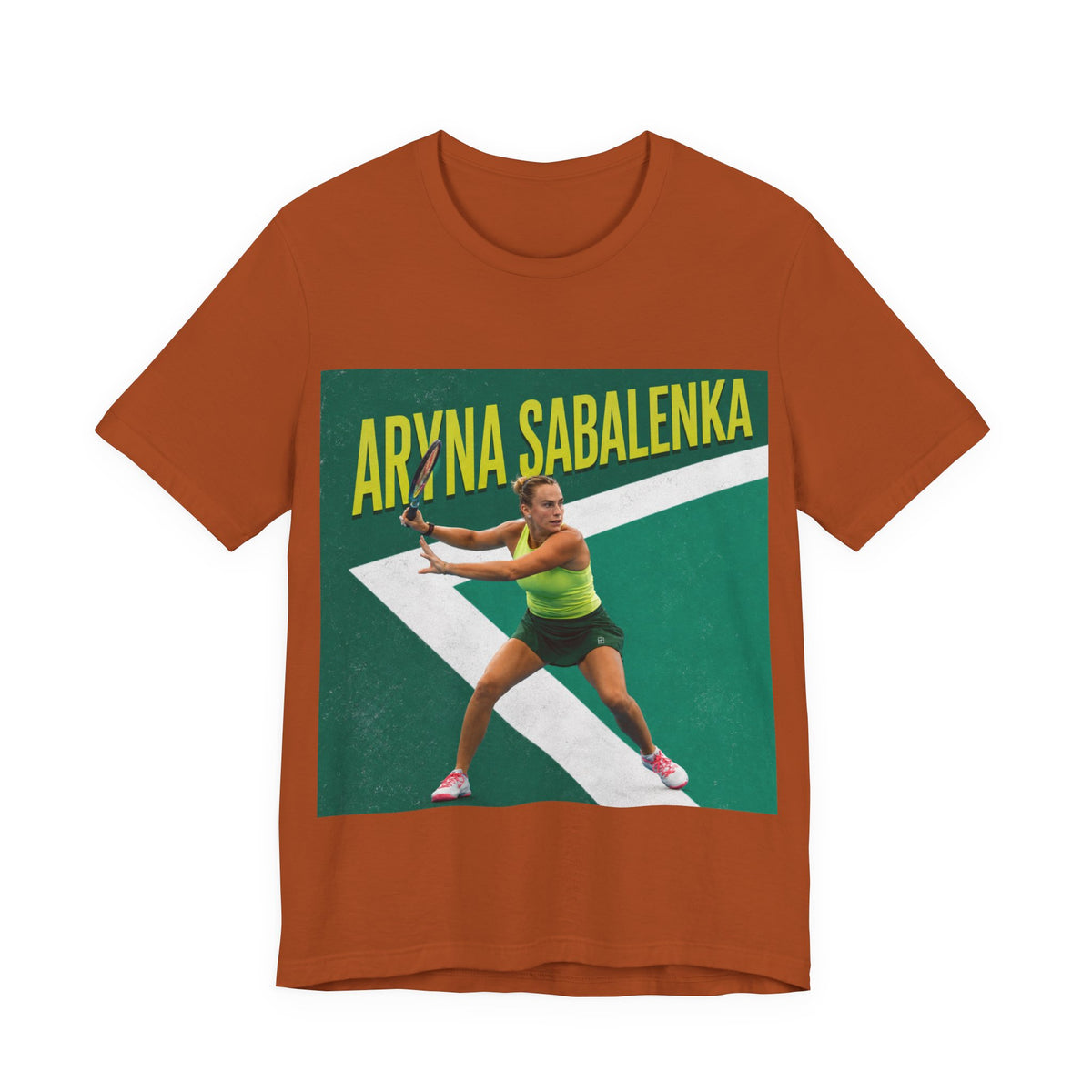 Aryna Sabalenka Tennis Tee – Women's Pro Player Graphic T-Shirt