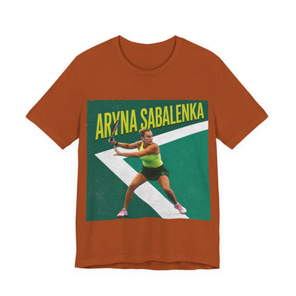 Aryna Sabalenka Tennis Tee – Women's Pro Player Graphic T-Shirt