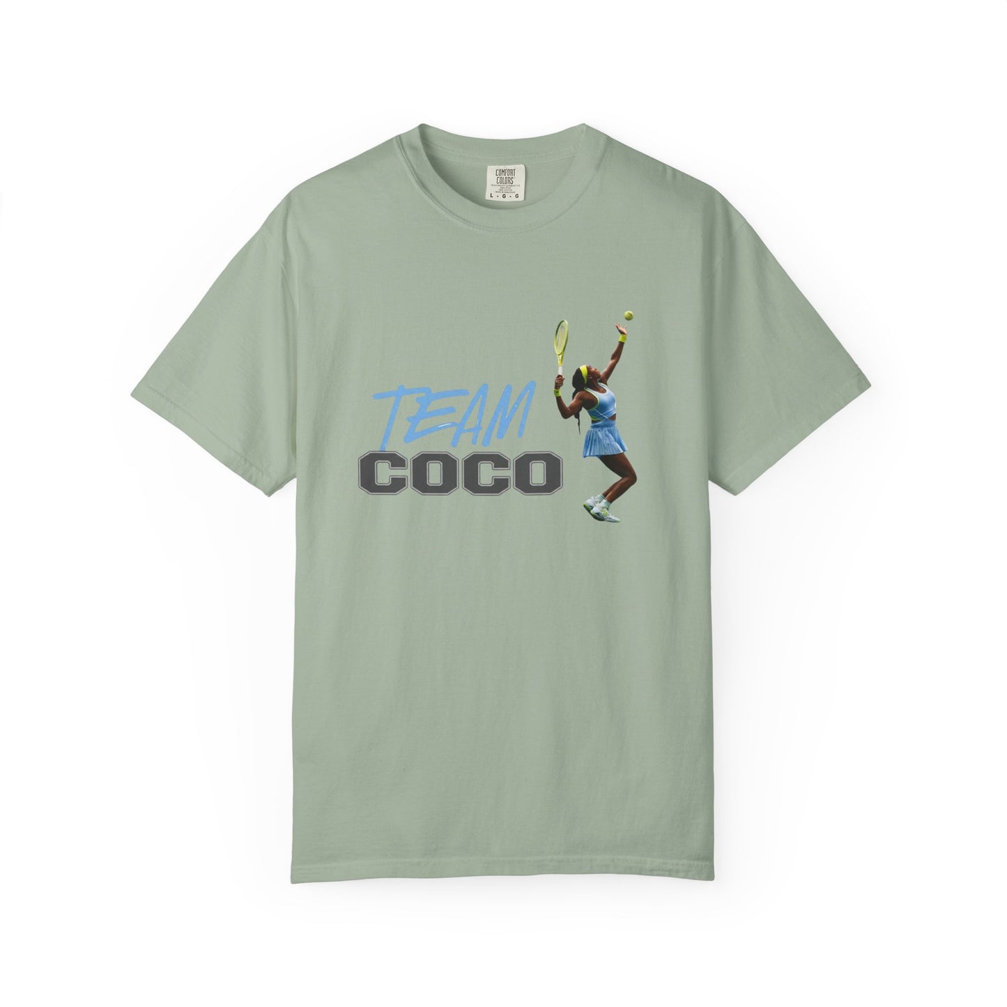 Team Coco Gauff Tennis T-Shirt — "TEAM COCO" Tennis Player Graphic Tee