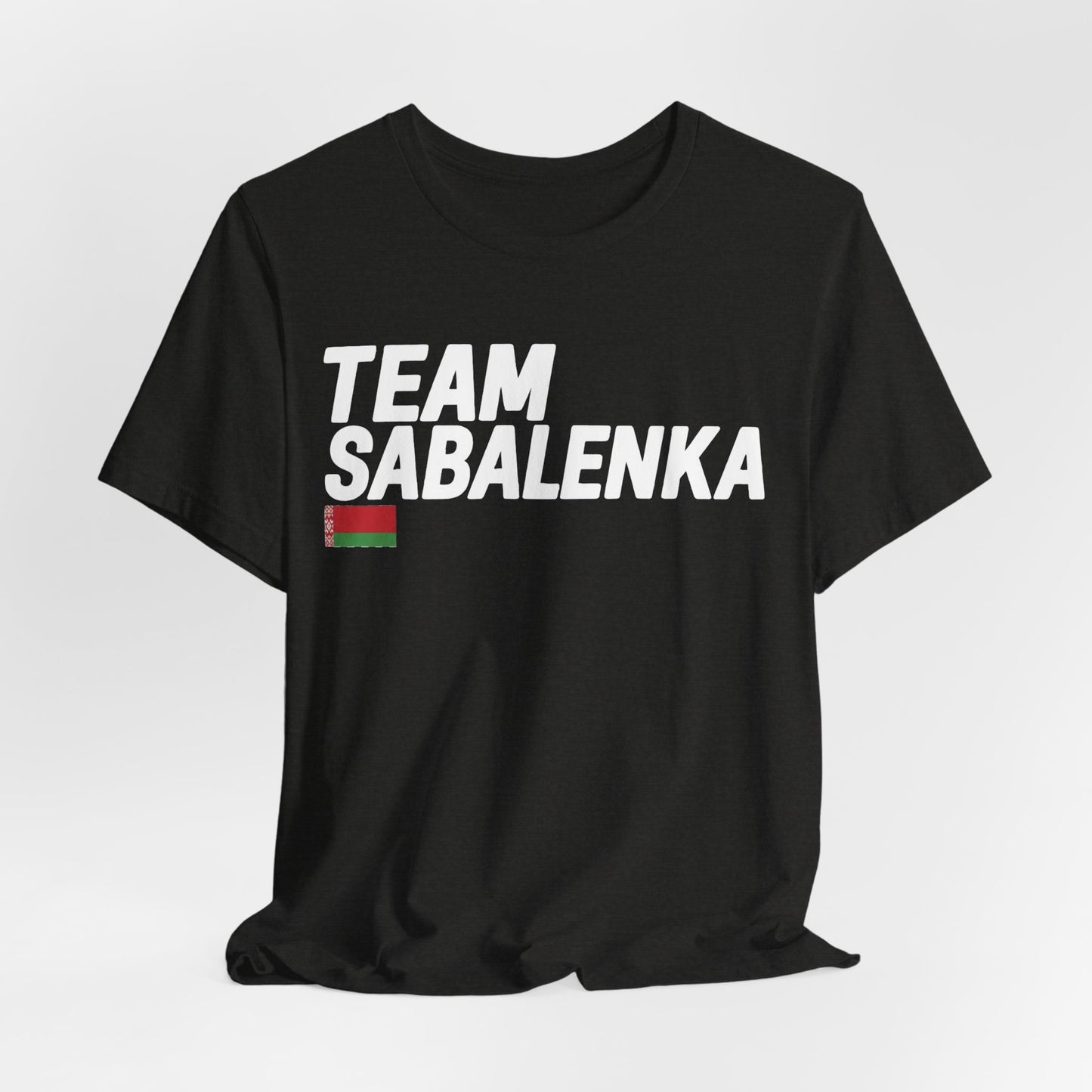 Team Sabalenka Minimalist Pan-African Flag T-shirt