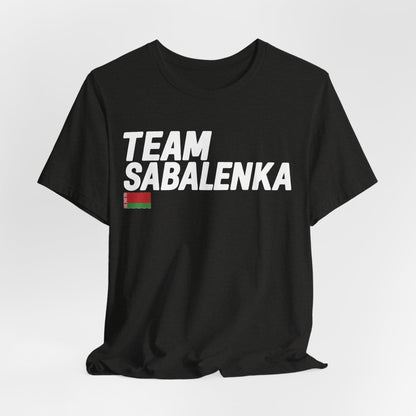 Team Sabalenka Minimalist Pan-African Flag T-shirt