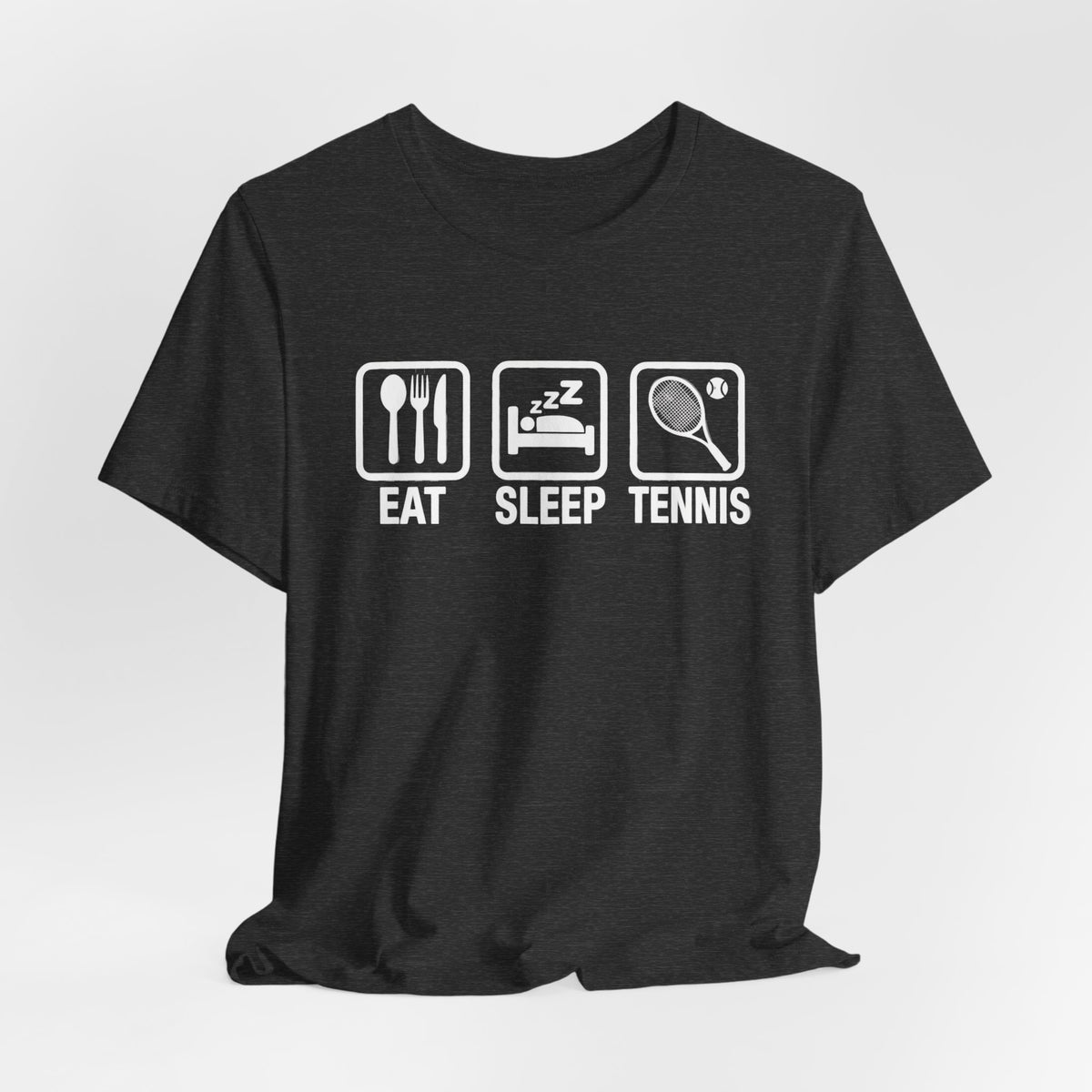 Tennis Tee — "Eat Sleep Tennis" Graphic Shirt