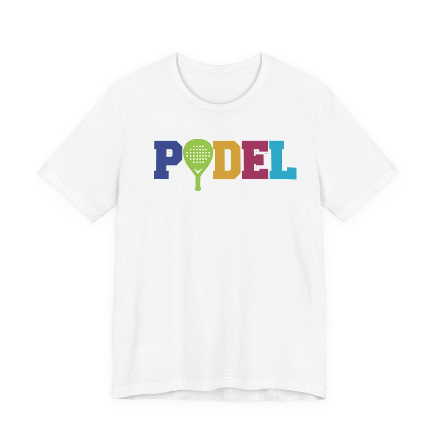 PÖDEL Paddle Tee – Colorful Pickleball Graphic T-Shirt