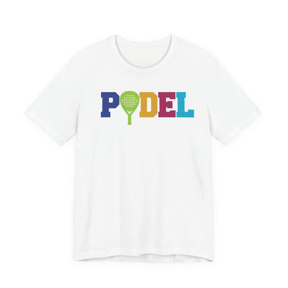 PÖDEL Paddle Tee – Colorful Pickleball Graphic T-Shirt