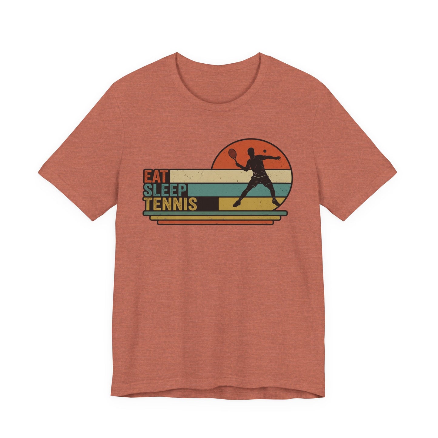 Eat Sleep Tennis Vintage Graphic Tee