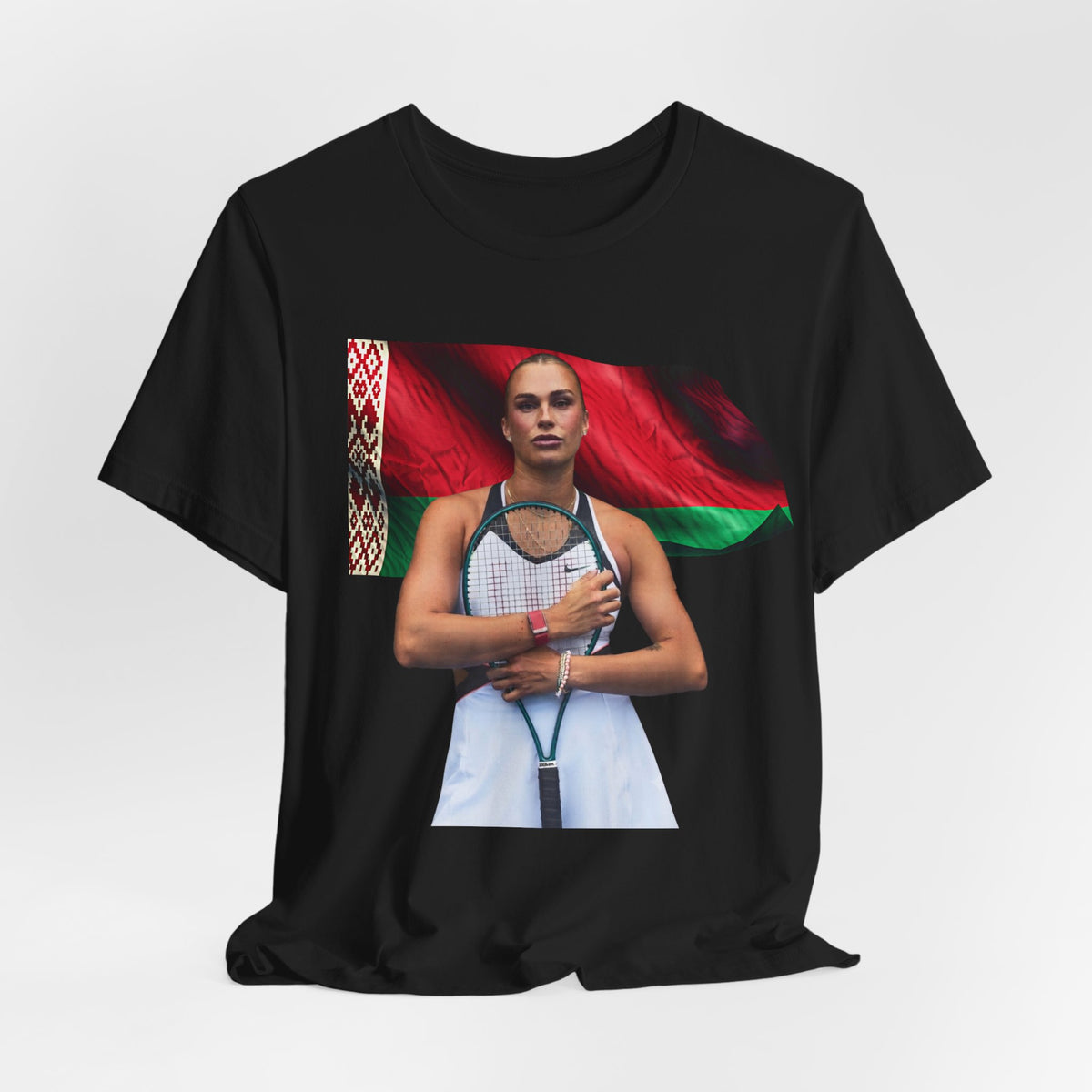 Tennis Player Aryna Sabalenka — Patriotic Athlete T-Shirt