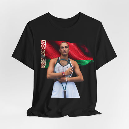 Tennis Player Aryna Sabalenka — Patriotic Athlete T-Shirt