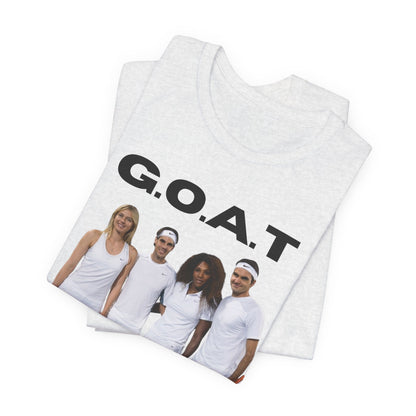 G.O.A.T. Tennis Team Graphic Tee - Federer, Serena, Nadal, Sharapova