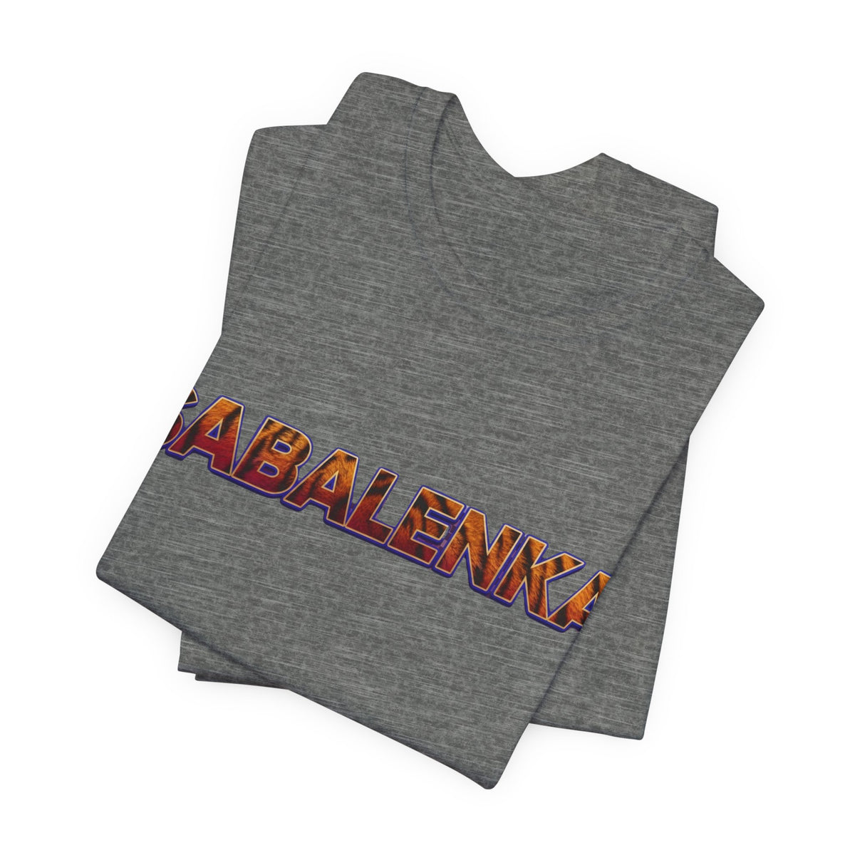 Sabalenka Tennis T‑Shirt — Bold Text Fan Tee