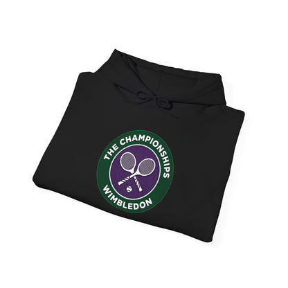 Wimbledon Championships Tennis Hoodie — Vintage Racket Crest