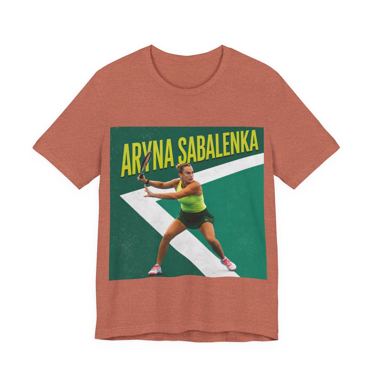 Aryna Sabalenka Tennis Tee – Women's Pro Player Graphic T-Shirt