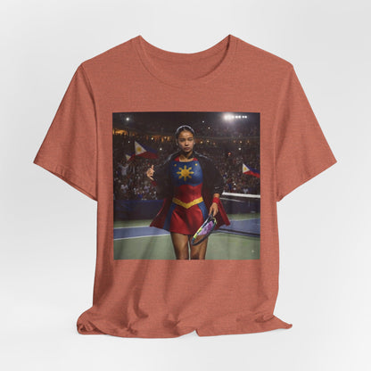 Alex Eala Tennis T‑Shirt — Filipino Tennis Star Photo Tee