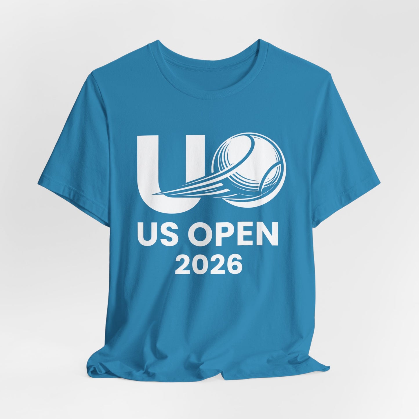 US Open 2026 Tennis Tee — Bold Logo Match-Day Shirt
