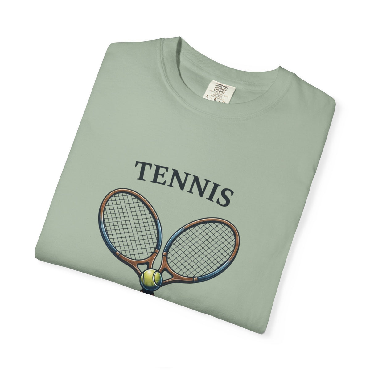 Tennis Anyone? Graphic T-Shirt — Vintage Racket & Ball Tee for Tennis Players