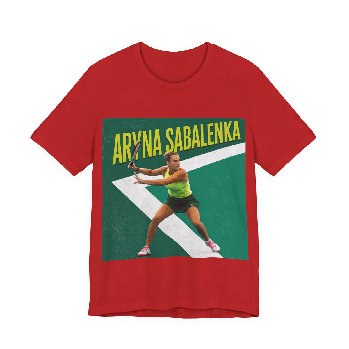 Aryna Sabalenka Tennis Tee – Women's Pro Player Graphic T-Shirt