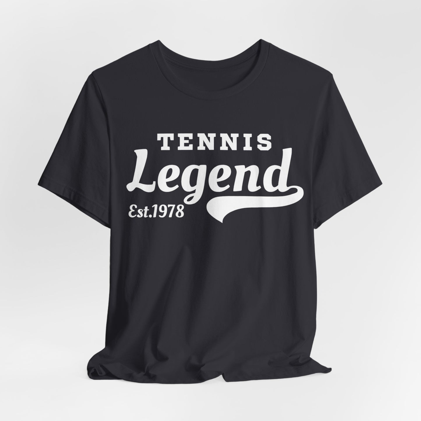 Tennis Legend Tee – Retro "Tennis Legend Est. 1978" Graphic Shirt