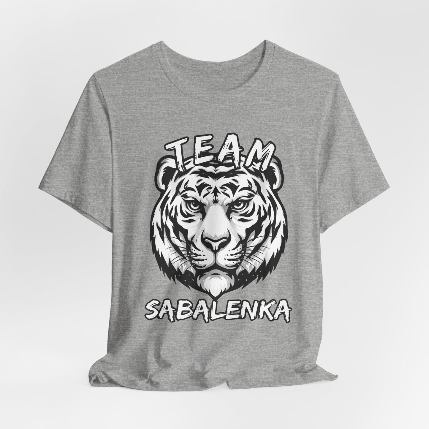 Team Sabalenka Tiger T-Shirt — Tennis Fan Tee