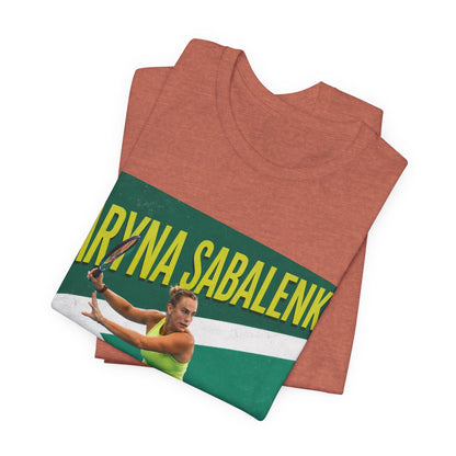 Aryna Sabalenka Tennis Tee – Women's Pro Player Graphic T-Shirt