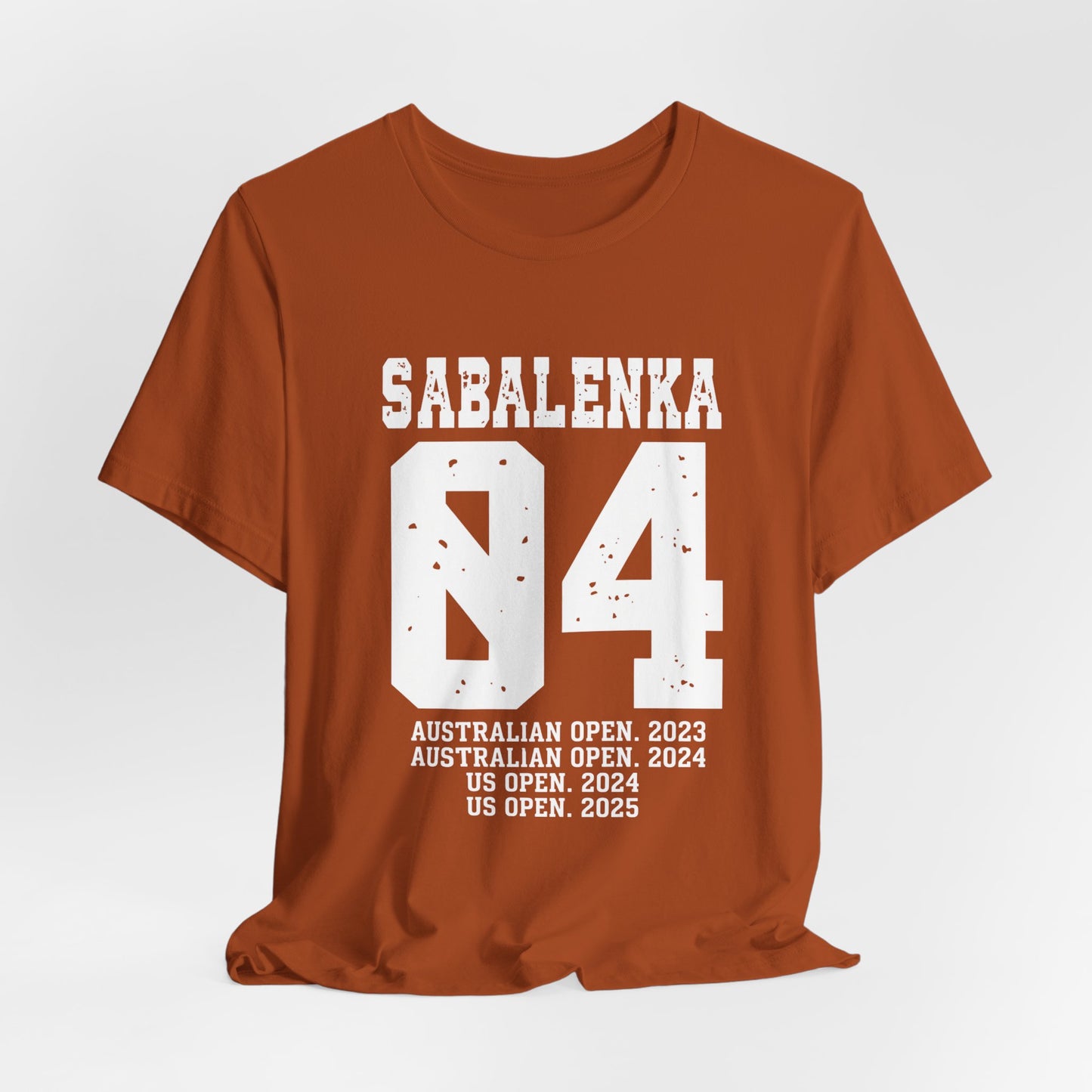 Sabalenka Short Sleeve Tee — Minimal Classic Blank T‑Shirt