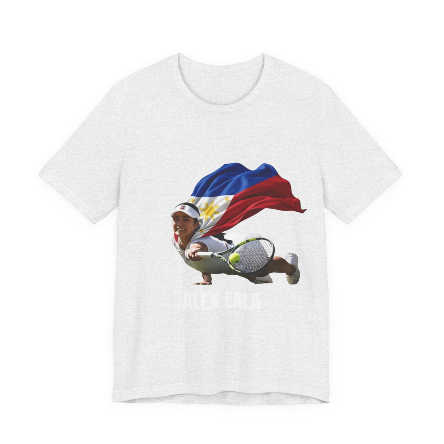 Tennis Superhero Tee — Philippine Flag Athlete Graphic