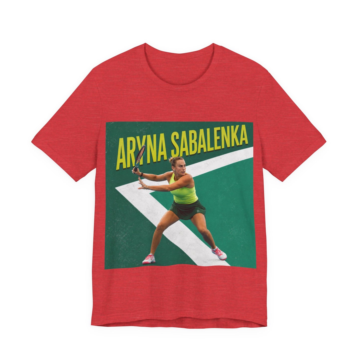 Aryna Sabalenka Tennis Tee – Women's Pro Player Graphic T-Shirt