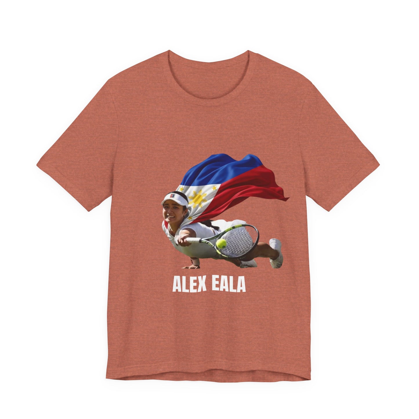 Tennis Superhero Tee — Philippine Flag Athlete Graphic