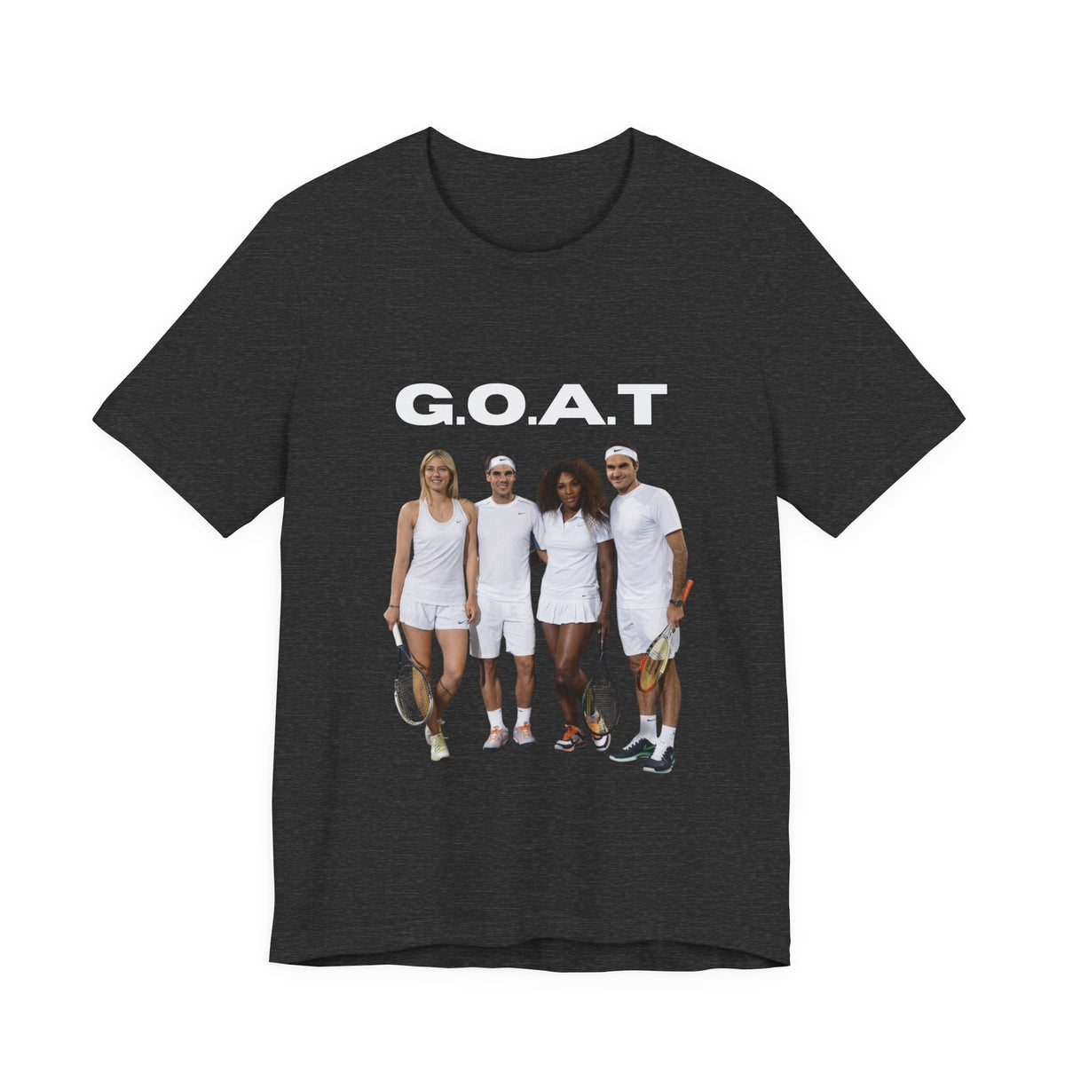 GOAT Tennis Players T-Shirt – Vintage Court Team Graphic Tee