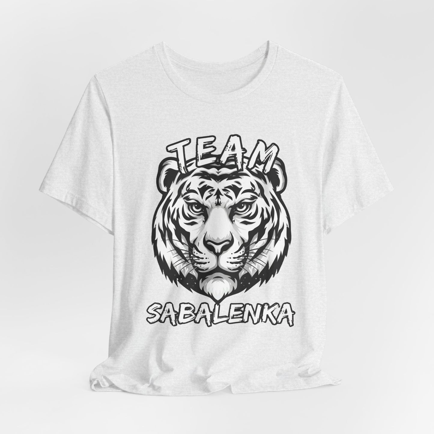 Team Sabalenka Tiger T-Shirt — Tennis Fan Tee
