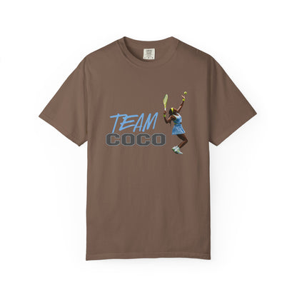 Team Coco Gauff Tennis T-Shirt — "TEAM COCO" Tennis Player Graphic Tee
