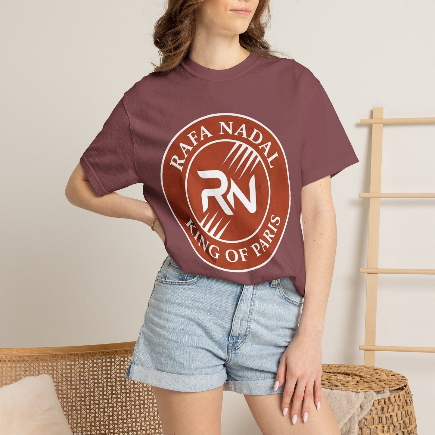 Rafa Nadal "King of Paris" T-Shirt — Vamos Tennis Fan Tee