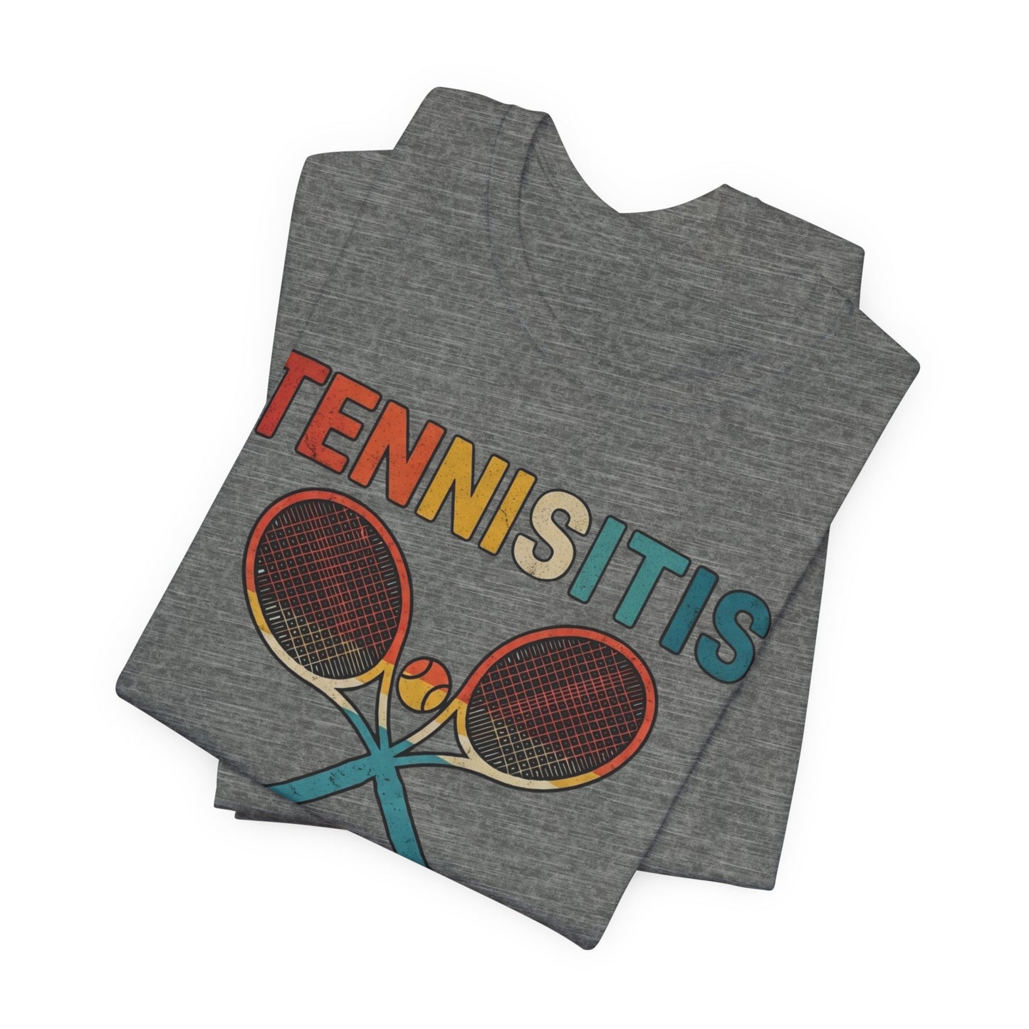 Tennisitis T-Shirt – Vintage Tennis Rackets Graphic Tee